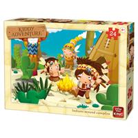 King International Cow-Boys & Indians 24 Teile Puzzle King-Puzzle-05790