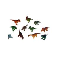 3x Plastic speelgoed dinosaurussen van 16 cm Multi