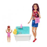 Barbie Skipper Babysitter Speelset Barn & Baden