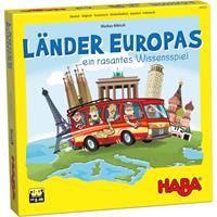 HABA 304532 - Länder Europas, spannende Europareise, Wissenspiel, Familienspiel
