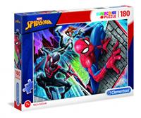 Clementoni supercolor Spider Man legpuzzel 180 stukjes