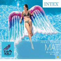 Intex Luchtbed opblaasbaar Angel Wings Mat 58786EU