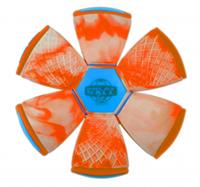 Wahu Phlat Ball Swirl oranje 22 cm