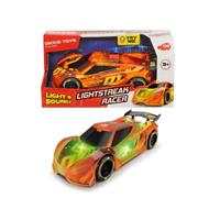Dickie Toys auto Lightstreak Racer - 20 cm - oranje