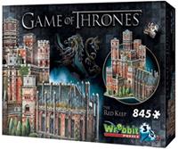 Folkmanis; Wrebbit Game of Thrones Roter Bergfried / The Red Keep (Puzzle)