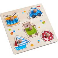 HABA 304608 - Greifpuzzle Spielsachen, Holzpuzzle, 5 Teile