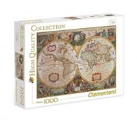 Clementoni puzzel Old Map 1000 stukjes