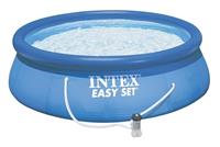 Intex Easy Set Opblaaszwembad Met Filterpomp 457 Cm Blauw