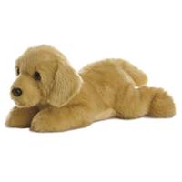 Aurora Pluche blonde labrador honden knuffel 30 cm speelgoed Blond
