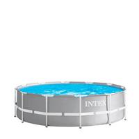 Intex Rundpool Prism Frame Premium Pool, (Set), ØxH: 366x76 cm, mit Kartuschenfilteranlage