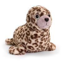 Keel Toys pluche bruine zeehond knuffel 35 cm Bruin