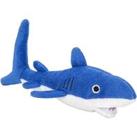 Nature Plush Planet Pluche blauwe haai knuffel 13 cm baby speelgoed Blauw