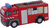 2-playtraffic 2-Play Traffic 2-Play Die-cast Pull Back Brandweer NL Light and Sound