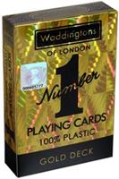 Winning Moves Waddingtons of London Number 1 Playing Cards Gold Deck (Spielkarten)