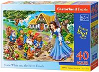 castorland Snow White and the Seven Dwaefs - Puzzle - 40 Teile maxi