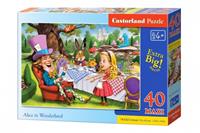 castorland Alice in Wonderland - Puzzle - 40 Teile maxi