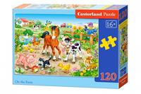 castorland On the Farm - Puzzle - 120 Teile