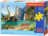 castorland In the Dinosaurus World - Puzzle - 60 Teile