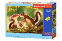 castorland Squirrel´s Forest Life - Puzzle - 260 Teile