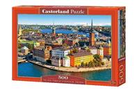castorland The Old Town of Stockholm,Sweden - Puzzle - 500 Teile