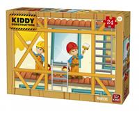 King International Kiddy Construction - Painters 24 Teile Puzzle King-Puzzle-55836