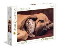Clementoni legpuzzel High Quality Collection - Hond&Katje 500 stukjes