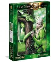 Clementoni Puzzle »Anne Stokes: Verwandte Seelen«, 1000 Puzzleteile