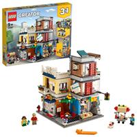 LEGO Creator 3-in-1 - Woonhuis, dierenwinkel & café