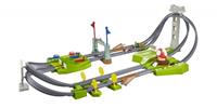 Mattel Hot Wheels Mario Kart Mario Rundkurs Trackset, Autorennbahn inkl. 2 Spielzeugautos