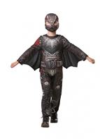 Rubie´s Drachenzähmen leicht gemacht 3 Hicks Drachenflieger Kostüm für Kinder schwarz Gr. 104 Jungen Kinder
