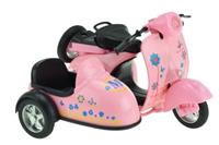 Toi-Toys Speelgoed Scooter met Zijspan - Roze