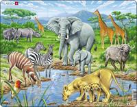 Larsen Puzzles Afrikaanse savanne