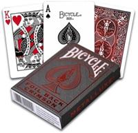 Bicycle Pokerkaarten - Metallux Red