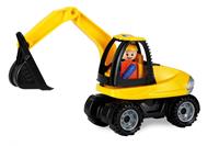 Simm Marketing LENA 01621 - Truckies Bagger, mit Spielfigur, Sandspielzeug