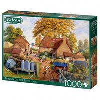 Falcon Autumn on the Farm 1000 Teile Puzzle Jumbo-11274