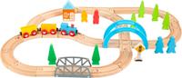 Small Foot speelgoedtrein Big Journey hout junior 40 delig