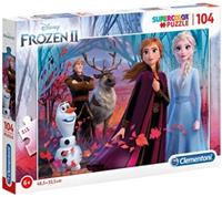 Clementoni Disney Frozen 2 puzzel - 104 stukjes