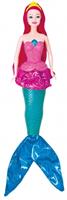 Toi-Toys zeemeermin met veranderbare staart/ jurk 30 cm.