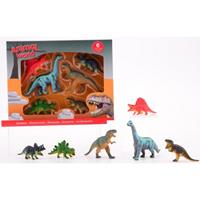Speelgoed dinosaurussen 6 stuks Multi