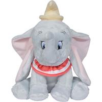 Pluche Disney Dumbo/Dombo olifant knuffel 18 cm speelgoed Multi