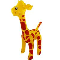Opblaasbare giraffe 59 cm decoratie/speelgoed Multi