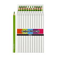 Creativ Company Triangular Jumbo colored pencils - Light green 12pcs