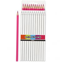 creativcompany Creativ Company Colortime colouring pencils - Pink 12pcs.