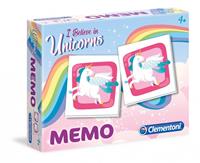 Clementoni memory eenhoorns multicolor 48 kaarten