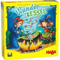 HABA 305216 - Wunderkessel, Familienspiel, Memo-Laufspiel, Gedächtnistraining