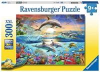 Ravensburger Puzzle Delfinparadies, 300 Teile