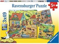 Ravensburger Verlag Viel los auf dem Bauernhof (Kinderpuzzle)