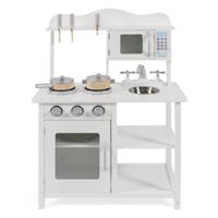 BAYER CHIC 2000 Speelkeuken incl. accessoires wit - Wit