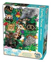 cobblehill Safari Babies (350) - familiepuzzel