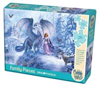 cobblehill Ice Dragon (350) - familiepuzzel